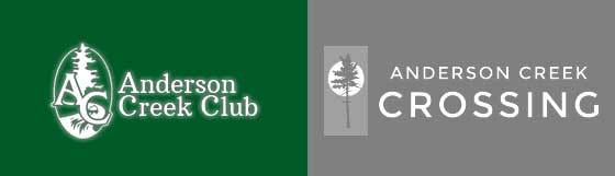 Anderson Creek Club and Crossing logos